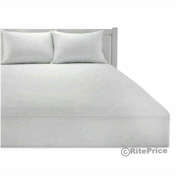 Vinyl Mattress Protector-Waterproof & Dust Mite Proof Durable Cover- Queen Size - Picture 11 of 11